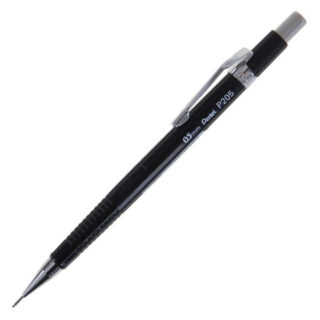 Pentel P205 Draughtsman Pencil Extra Fine 0.5mm Automatic 4mm Sleeve 1