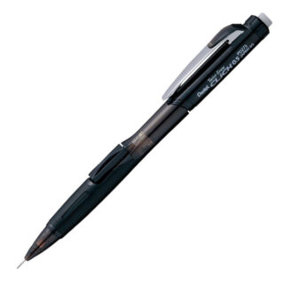 Pentel PD275 Twist Clutch Pencil Fine 0.5mm Ultra Soft Rubber Grip Black 1