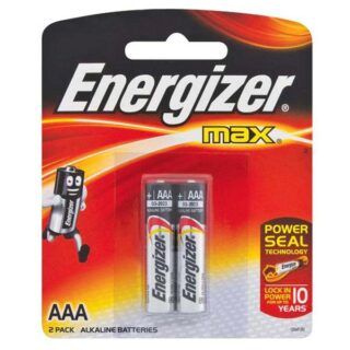 Energizer Alkaline Batteries AAA 2pack