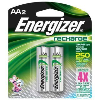 Energizer Rechargeable Batteries AA 2pack