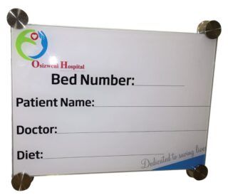 Parrot Hospital Glass Bed Board