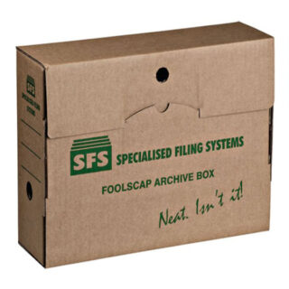 SFS Archive Box Foolscap