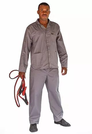 65 35 Polycotton Grey Conti Suit